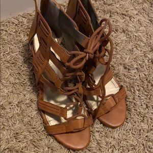 Tan wedges